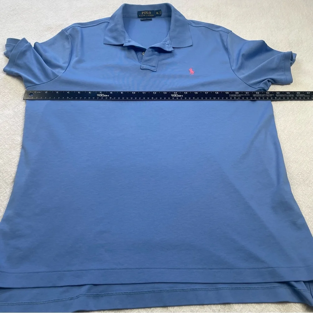 Polo by Ralph Lauren Men's Blue Polo Shirt~ Size XL~‎ Office or Business Casual